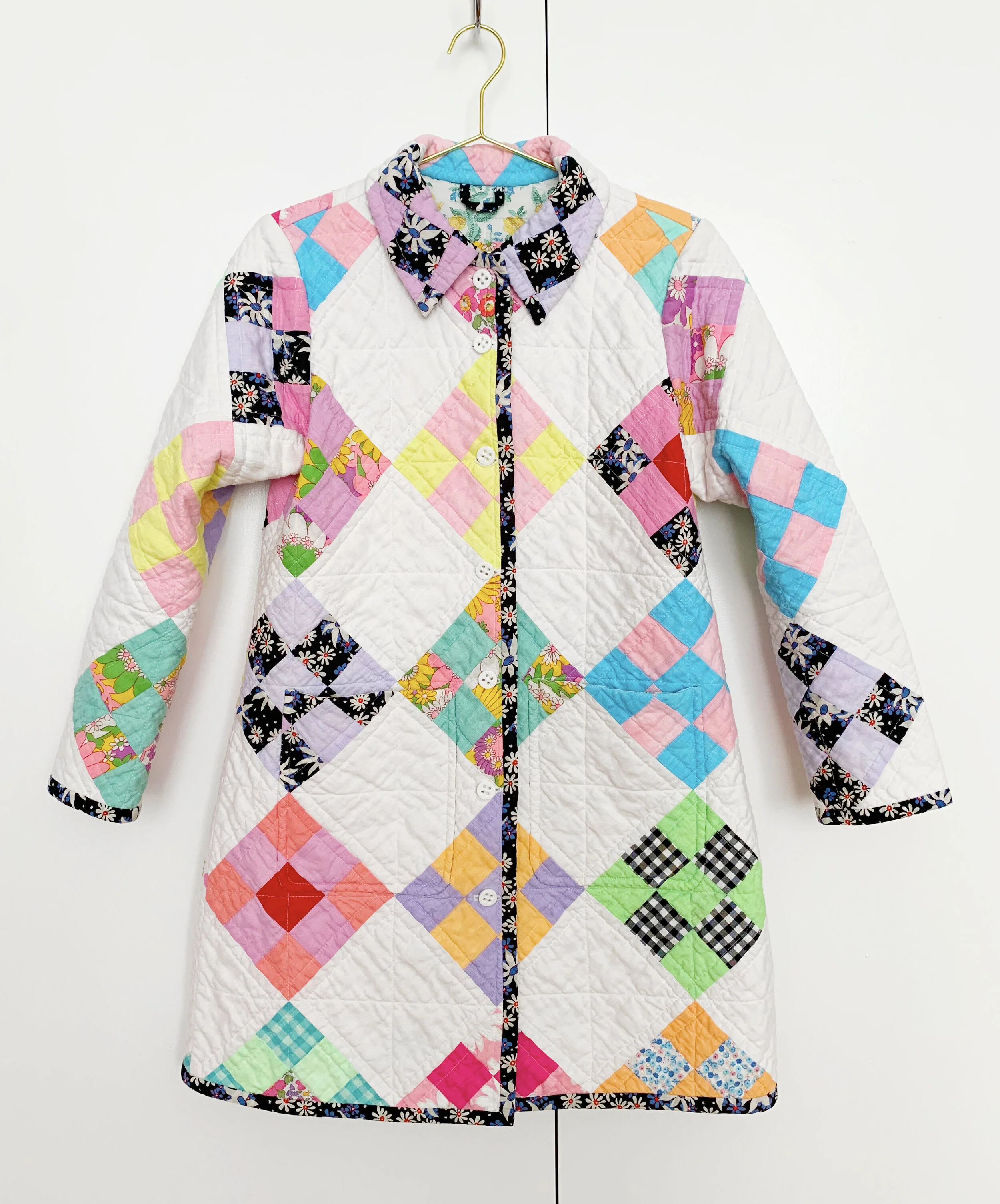 MY QUILTED DREAM COAT: Part 4, Wearing the Coat! — BURIED